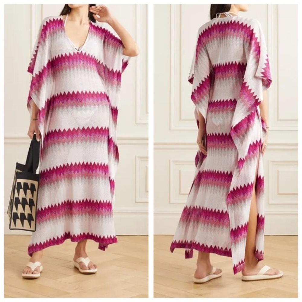 Missoni Mare Zig-zag Knit Kaftan Size
Medium (M) $1085